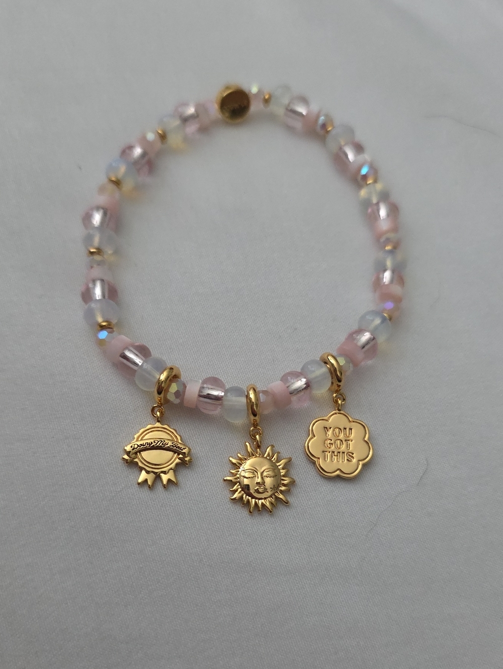 Little Words Project Charm Bracelet- Size M/L